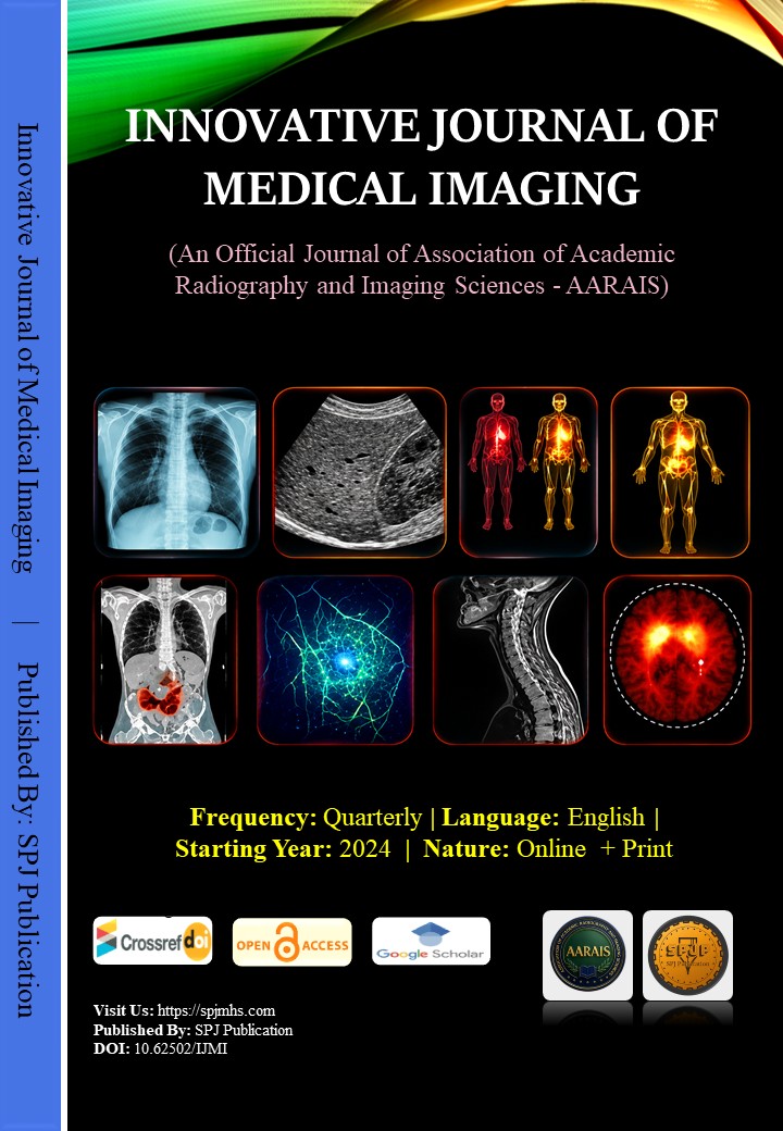Innovative Journal of Medical Imaging cover page open access radiology journal without APC