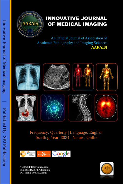 Innovative Journal of Medical Imaging cover page open access radiology journal without